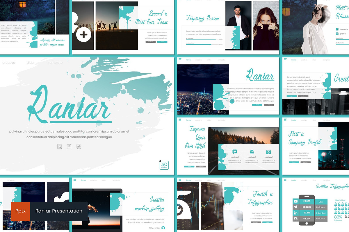 Raniar - Powerpoint Template in PowerPoint Templates - product preview 8