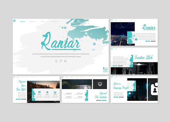 Raniar - Powerpoint Template in PowerPoint Templates - product preview 1