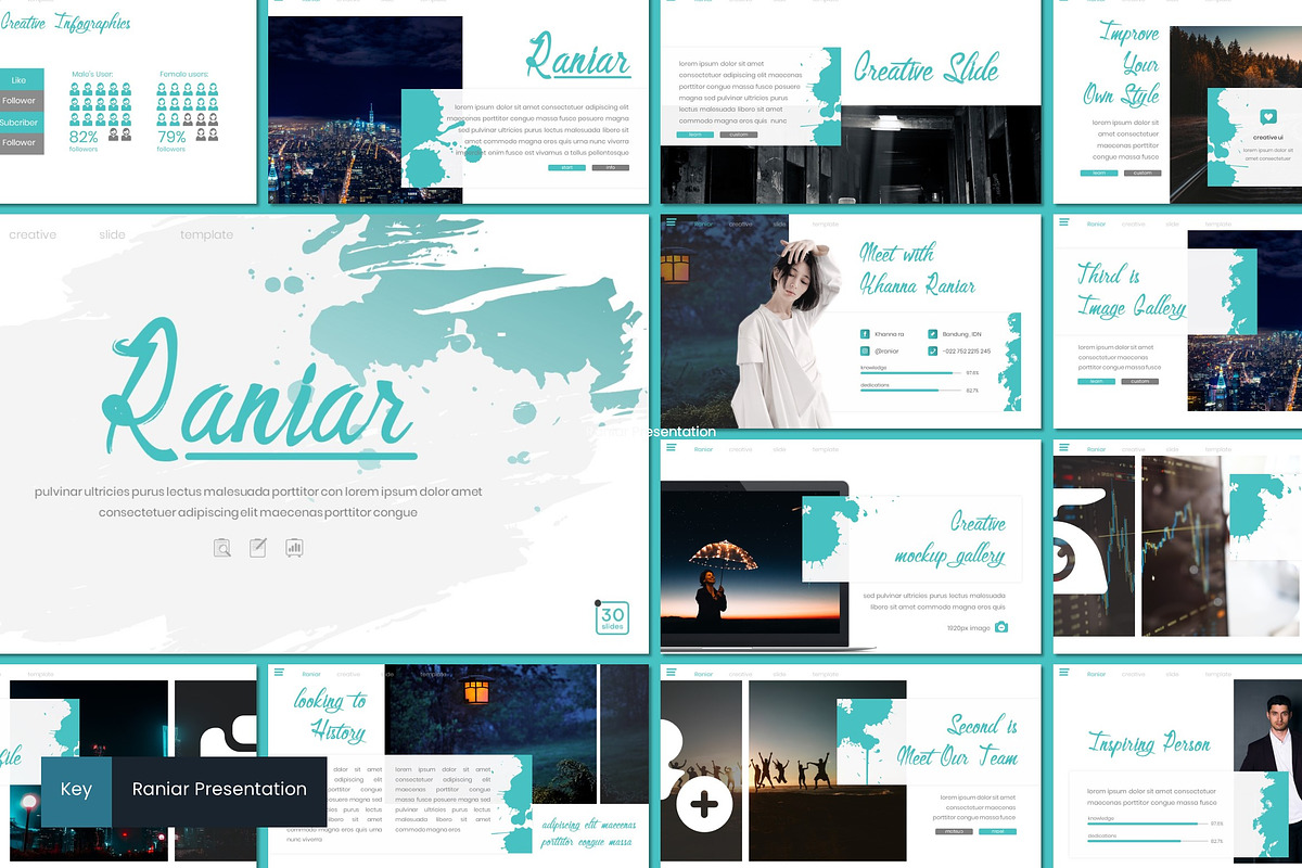 Raniar - Keynote Template in Keynote Templates - product preview 8
