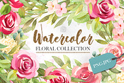 Watercolor Floral Collection