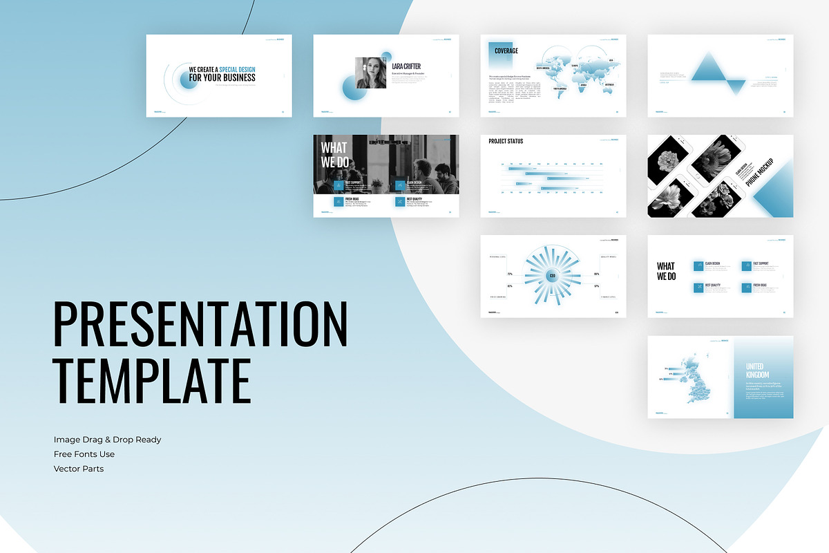 PowerPoint Template - Digital Team in PowerPoint Templates - product preview 8
