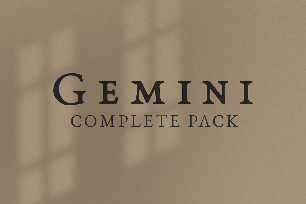Gemini Complete Pack in Keynote Templates - product preview 8