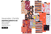 Lavender Fields Pattern Set