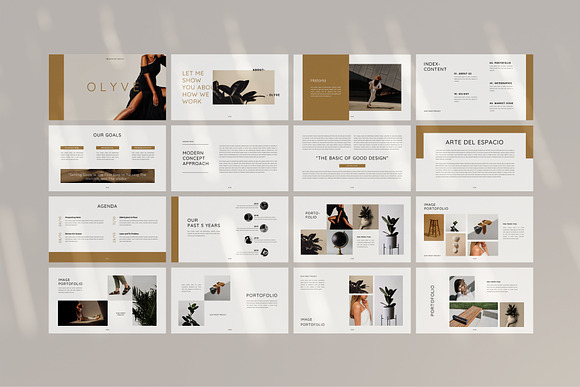Olyve Powerpoint Template in PowerPoint Templates - product preview 4