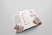 Fast Food Tri-fold Brochures