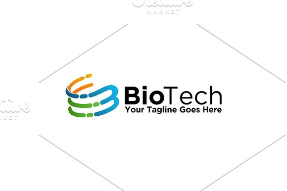 Bio Tech Logo in Logo Templates - product preview 3
