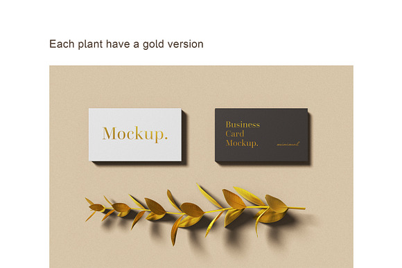 Minimal Business Card Mockup in Branding Mockups - product preview 11