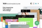 10 Email templates bundle IX