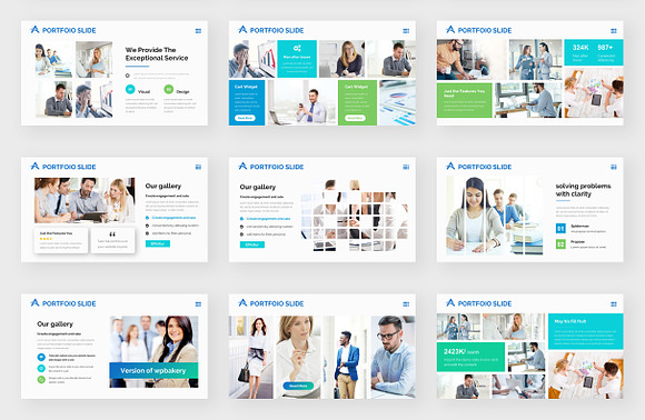 Company Profile Google Slide in Google Slides Templates - product preview 1