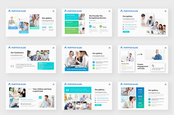 Company Profile Google Slide in Google Slides Templates - product preview 9