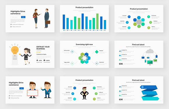 Company Profile Google Slide in Google Slides Templates - product preview 14