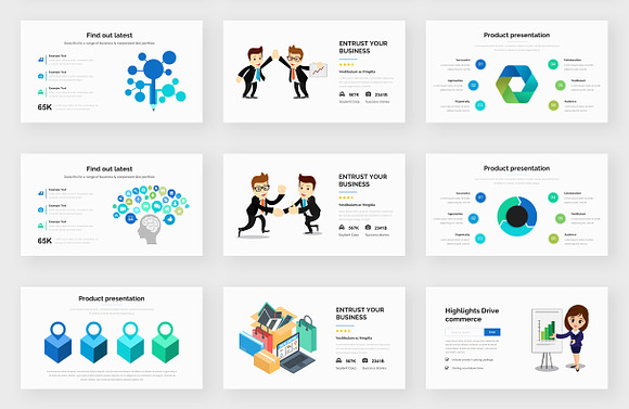 Company Profile Google Slide in Google Slides Templates - product preview 19