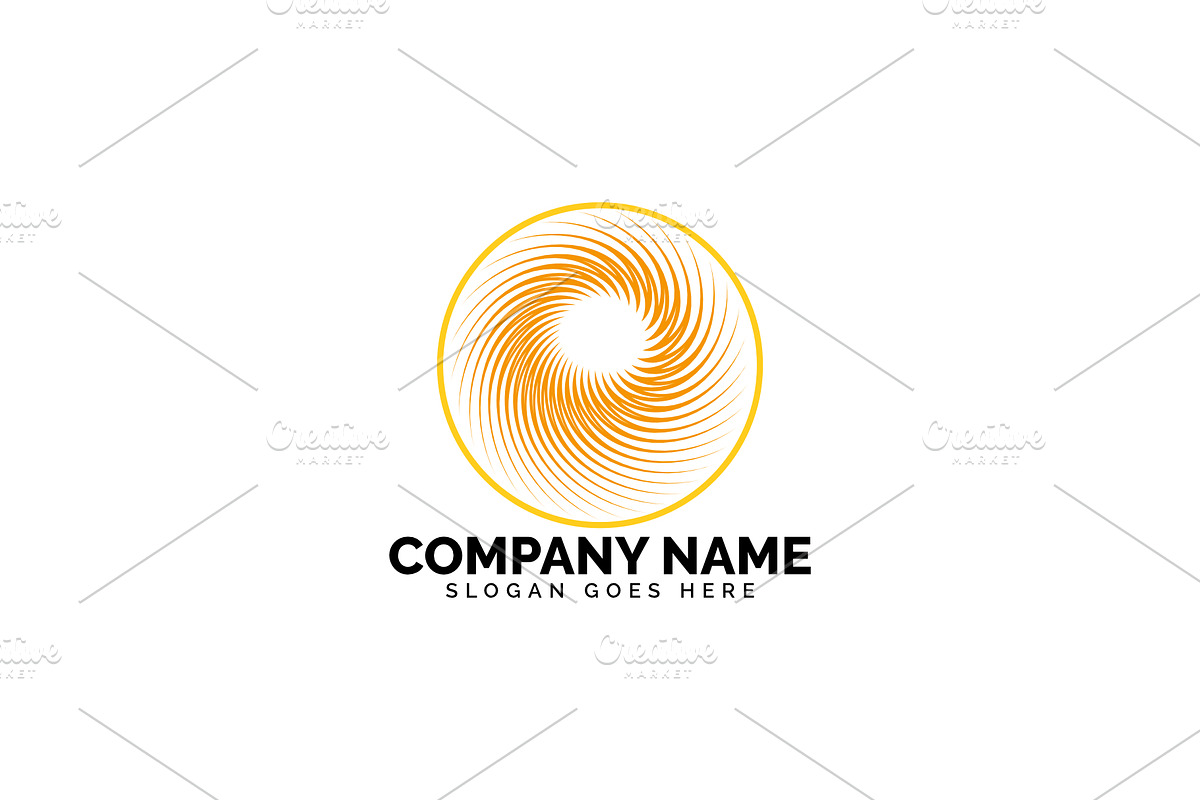 abstract circle logo in Logo Templates - product preview 8