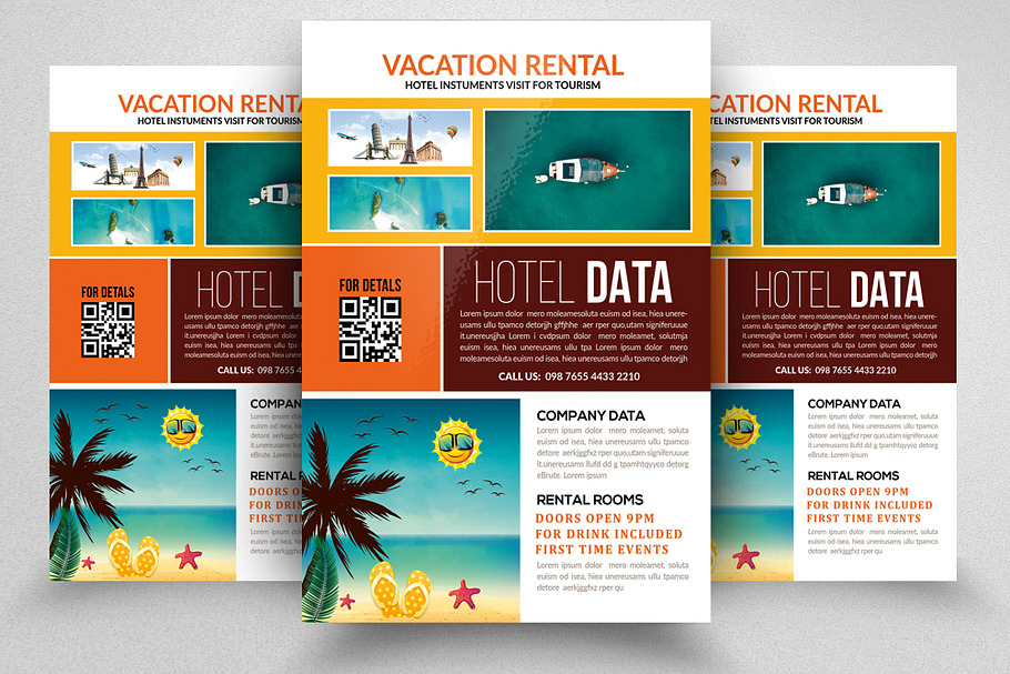 Holiday Tour/Travel Flyer Template in Flyer Templates - product preview 8