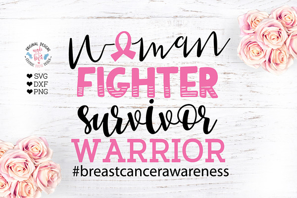 Breast Cancer Awareness Cut File