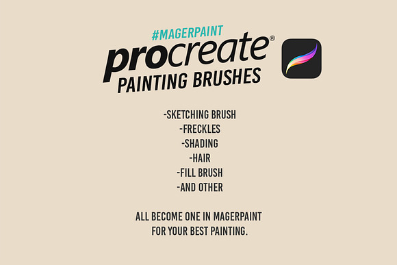 MAGERPAINT - Procreate Brushes in Add-Ons - product preview 3