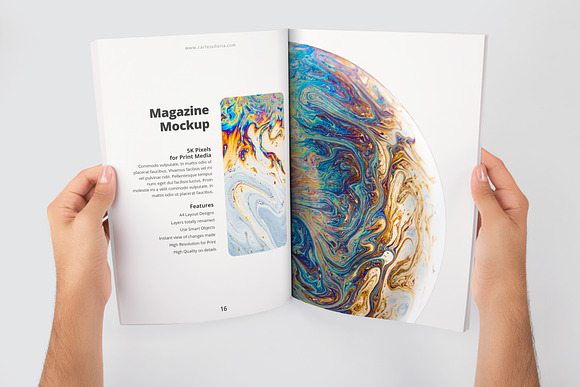 A4 Magazine Mockup Pack in Print Mockups - product preview 1