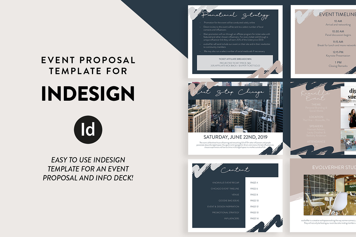 Event Proposal and Info TEMPLATE in Presentation Templates - product preview 8