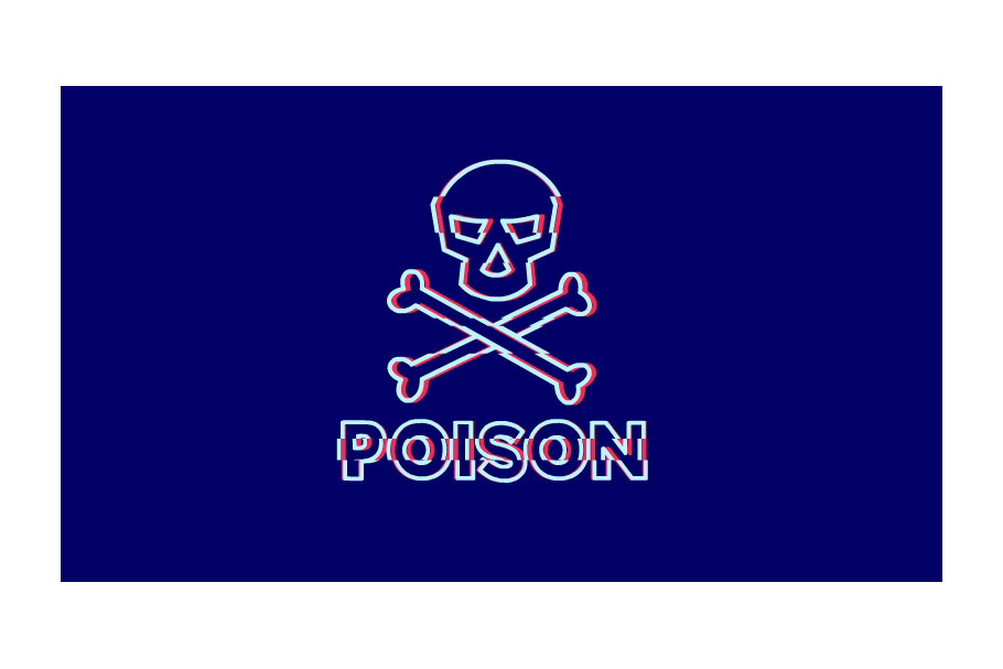 Animation Poison Symbol Skull