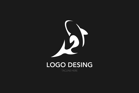 Killer Whale Logo in Logo Templates - product preview 3