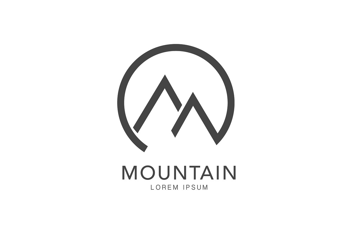 logos mountain in Logo Templates - product preview 8