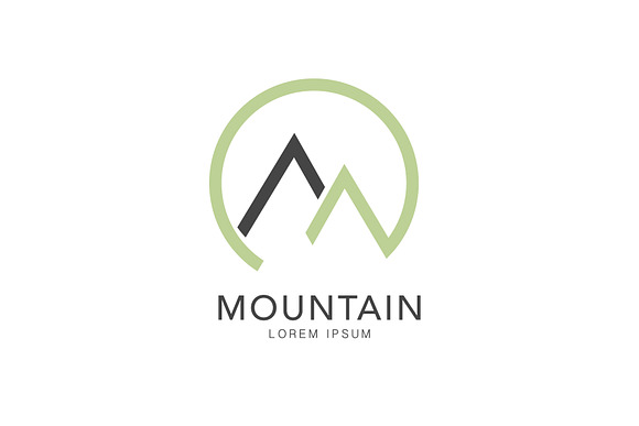 logos mountain in Logo Templates - product preview 1