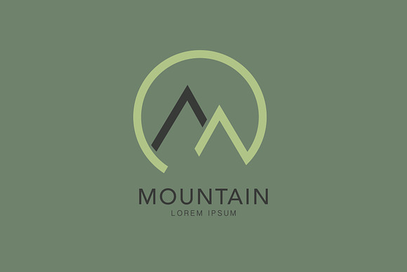 logos mountain in Logo Templates - product preview 2