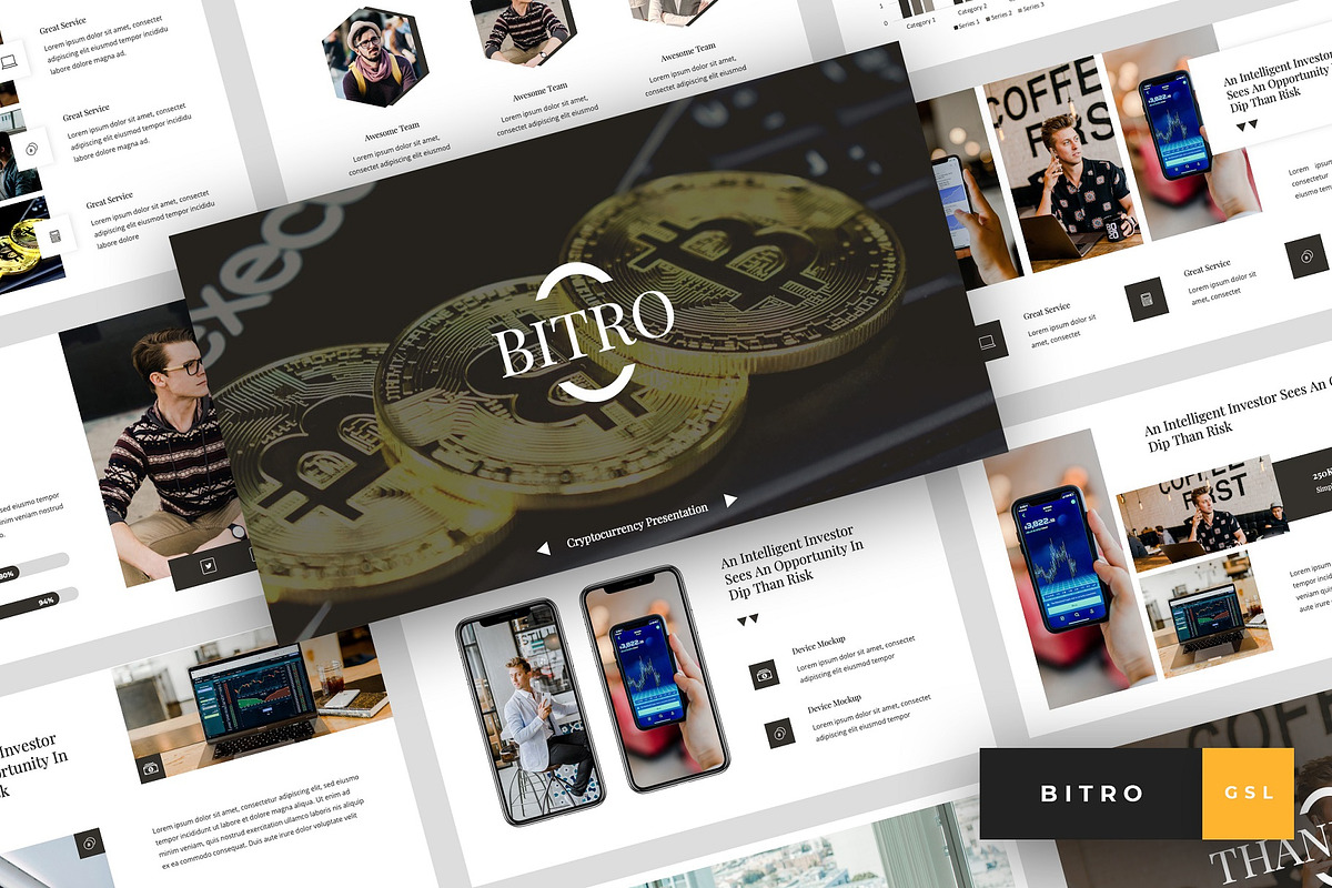 Bitro - Criptocurrency Google Slides in Google Slides Templates - product preview 8