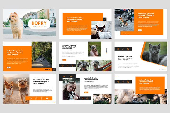 Dorry - Pet Care PowerPoint in PowerPoint Templates - product preview 1