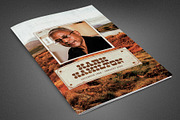 Countryside Funeral Program Template