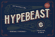 Hypebeast - Layered Font & Ornaments