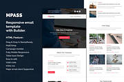 Mpass - Responsive Email template