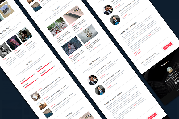 Mpass - Responsive Email template in Mailchimp Templates - product preview 2