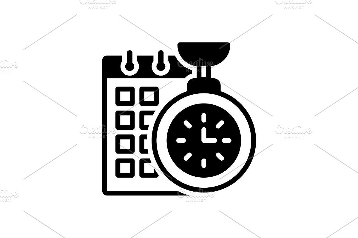 Time Planning icon in Icons - product preview 8