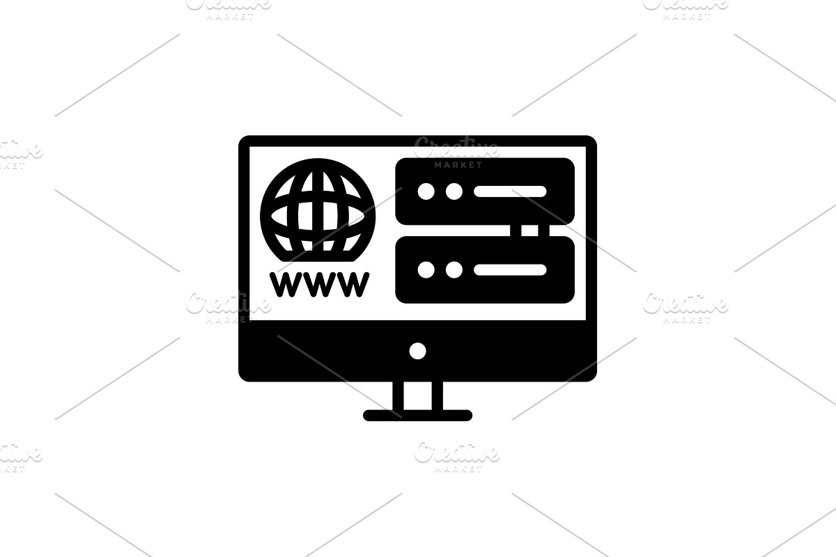 Web Hosting icon in Icons - product preview 8