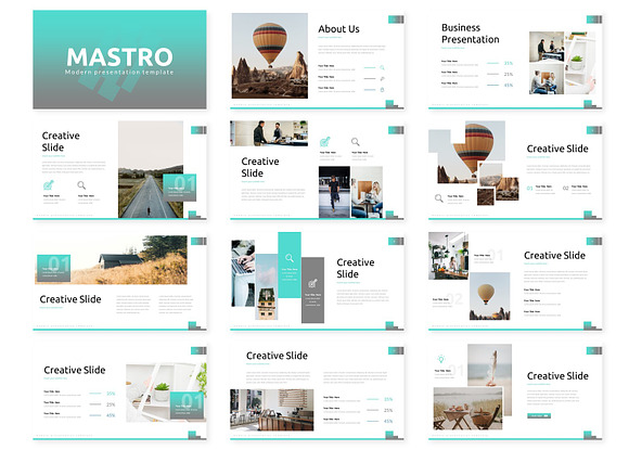 Mastro - Google Slide Template in Google Slides Templates - product preview 1