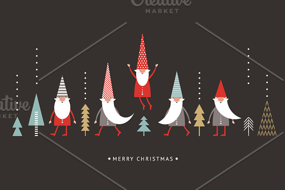 Christmas Set in Illustrations - product preview 1