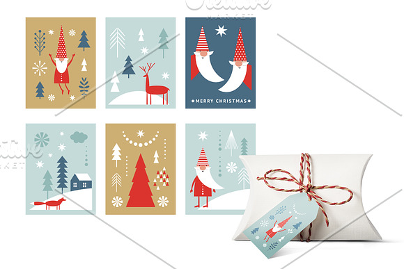 Christmas Set in Illustrations - product preview 2