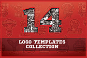 14 Mascot Logo Collection