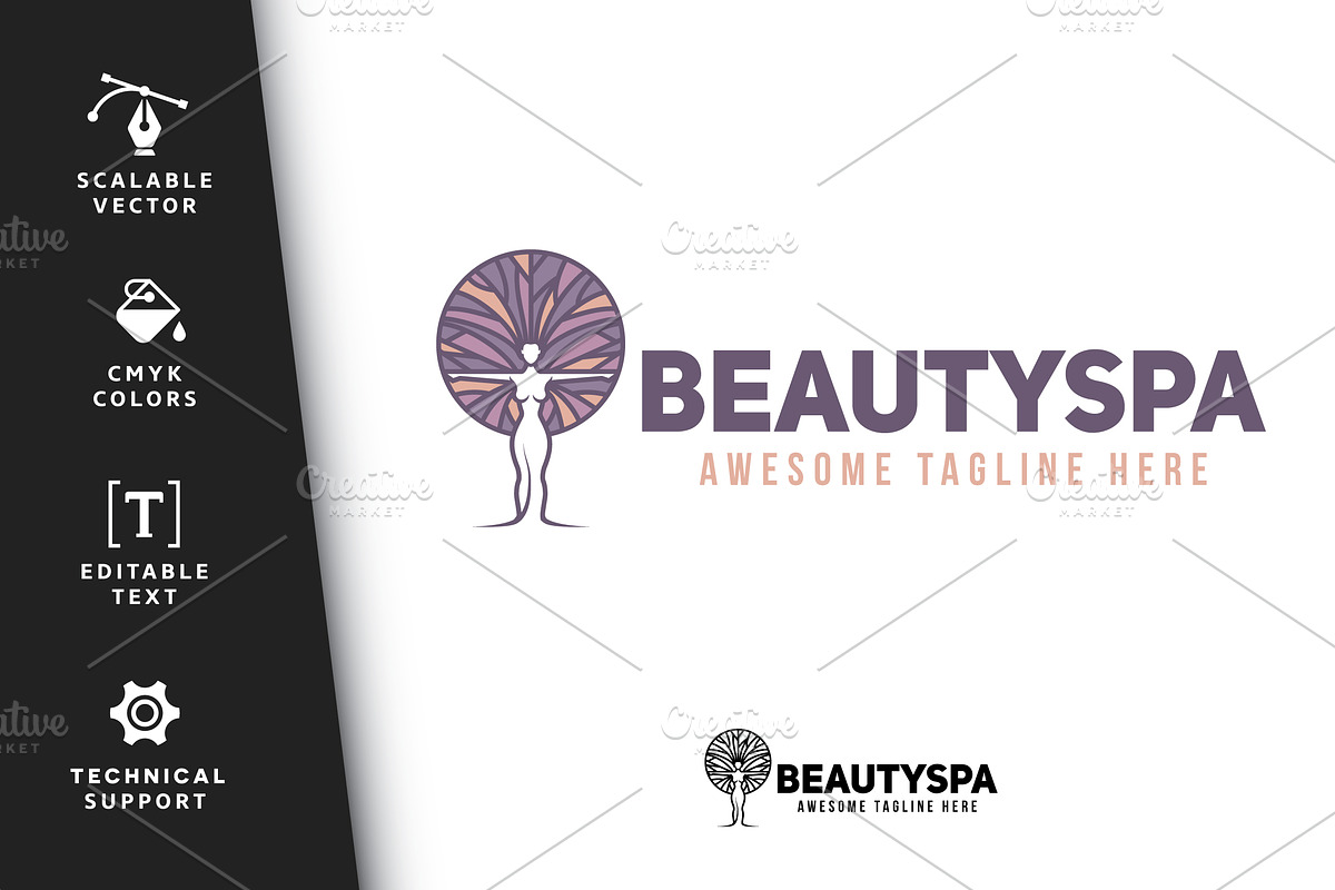 Beautyspa Logo in Logo Templates - product preview 8