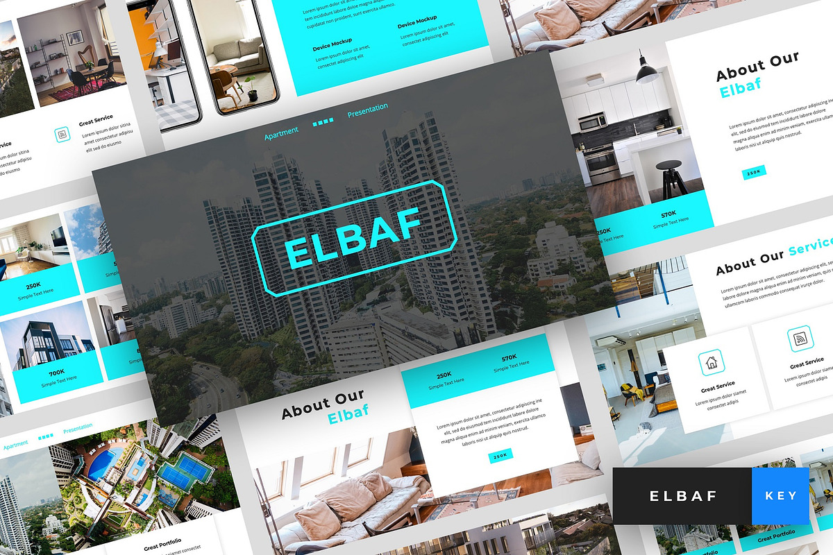 Elbaf - Apartment Keynote in Keynote Templates - product preview 8