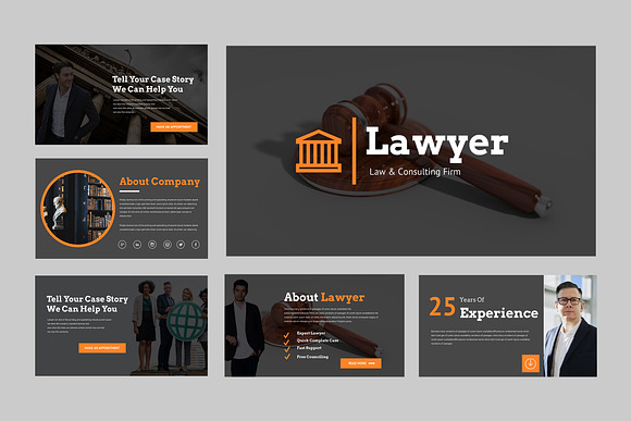 Lawyer - Google Slides Presentation in Google Slides Templates - product preview 1