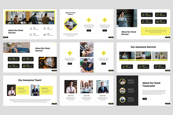 Pinteran - Company Google Slides in Google Slides Templates - product preview 3