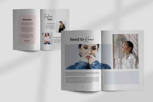 FASHION STYLE -  Brochure in Brochure Templates - product preview 4