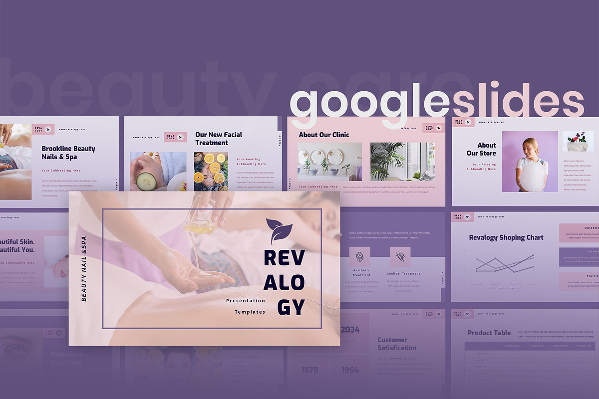 Revalogy Spa Google Slides in Google Slides Templates - product preview 8