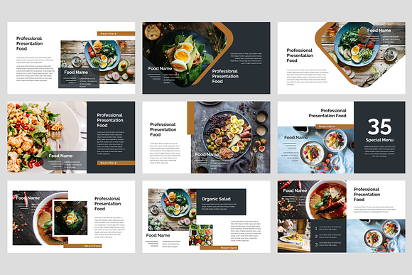Nourriture - Food Google Slides in Google Slides Templates - product preview 2
