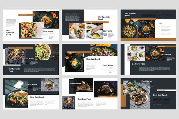 Nourriture - Food Google Slides in Google Slides Templates - product preview 3