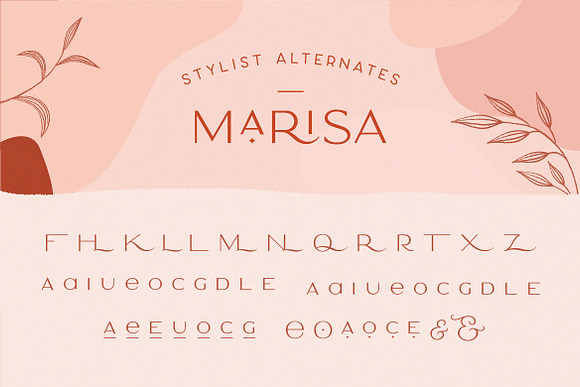 Classy Marisa - Elegant Typeface in Sans-Serif Fonts - product preview 3