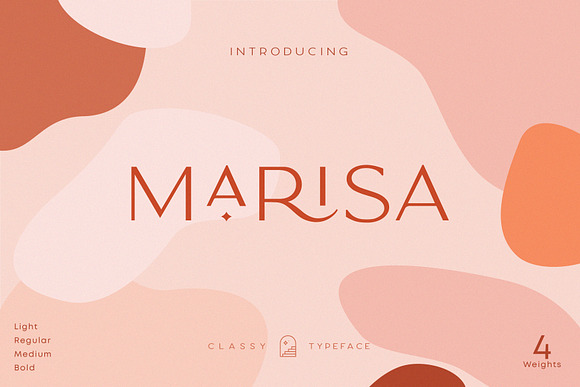 Classy Marisa - Elegant Typeface in Sans-Serif Fonts - product preview 7
