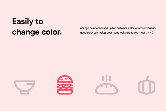50 Food Line Icon in Simple Line Icons - product preview 3